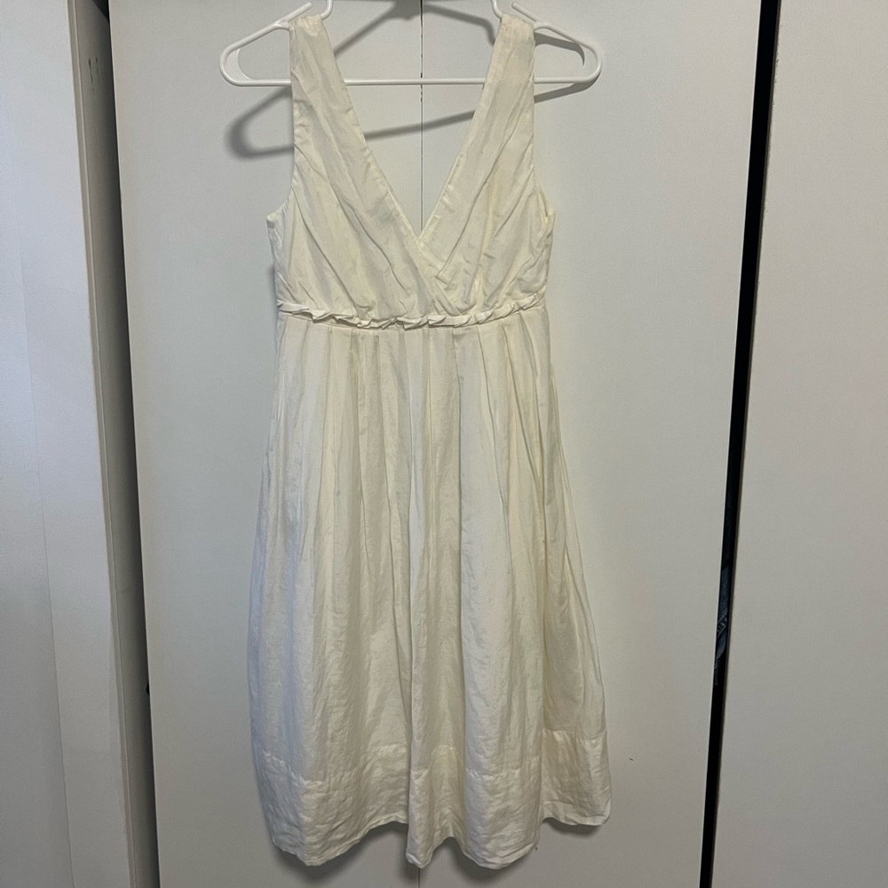Cotton & silk dress